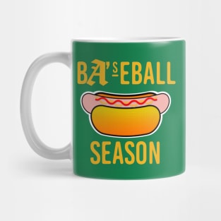 Baseball Season - Hotdog (Gold) Mug